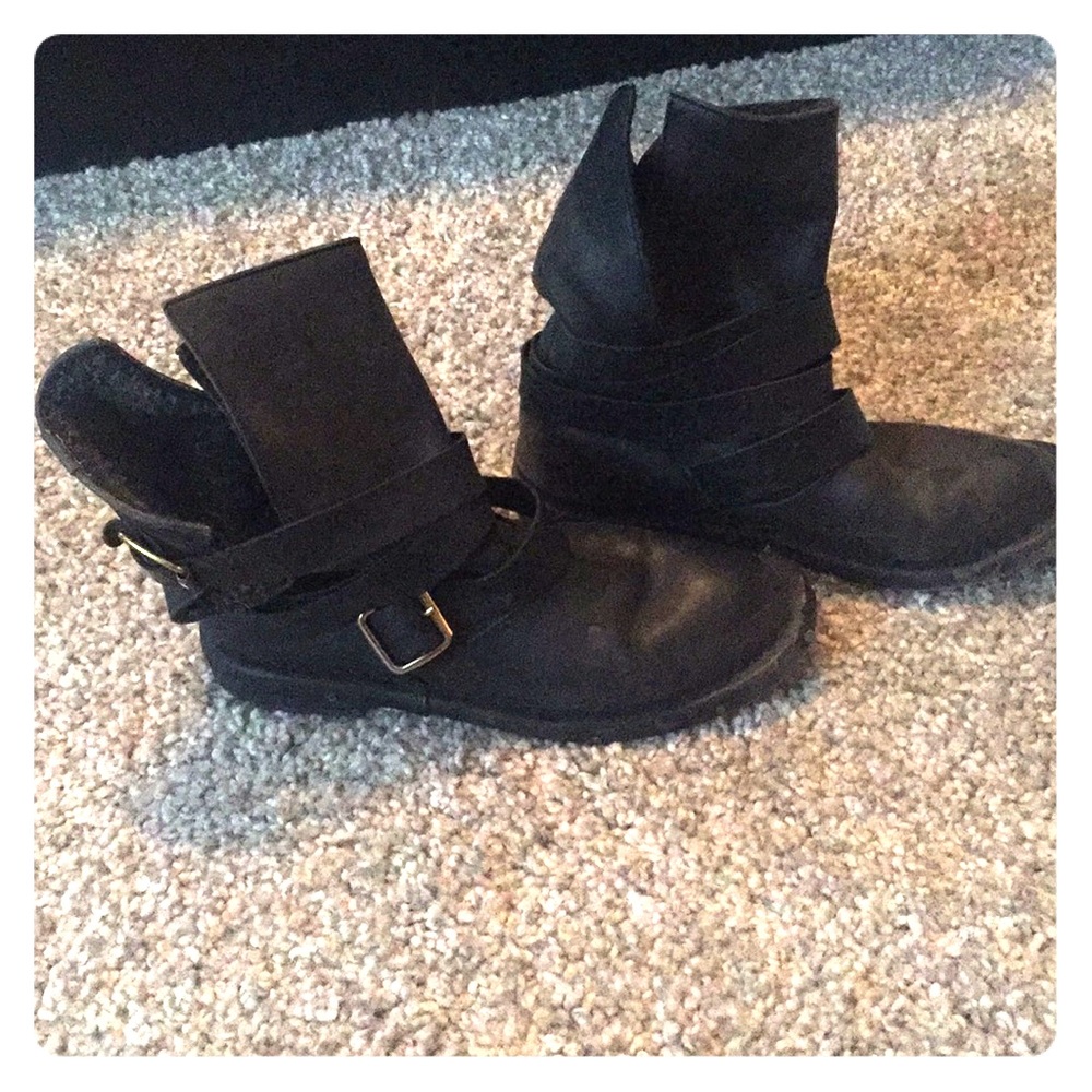 Jeffrey Campbell Brit motorcycle boot